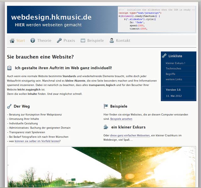 webdesign - screenshot