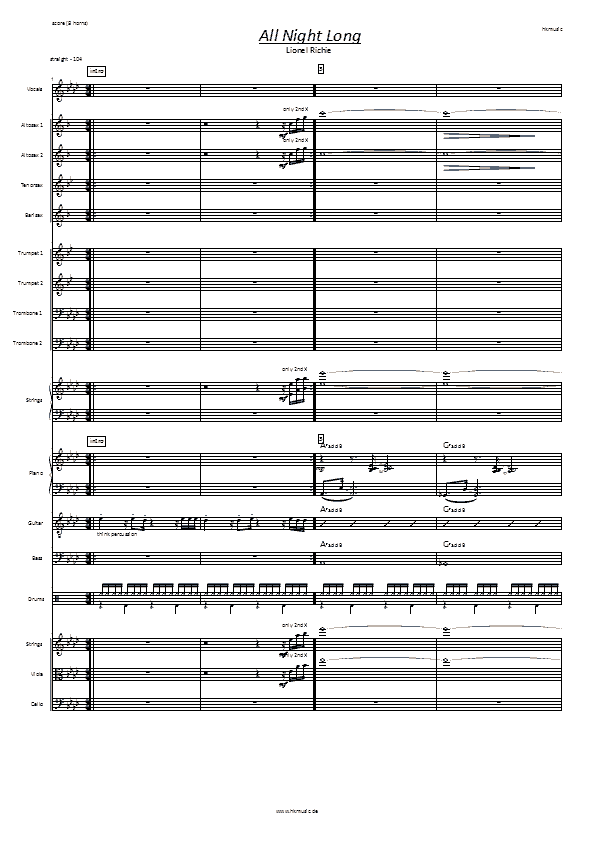 I get a kick - trumpet